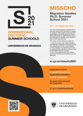 Campaña International Doctoral Summer Schools UGR 2021 - MISSCHO (imagen para web) v03