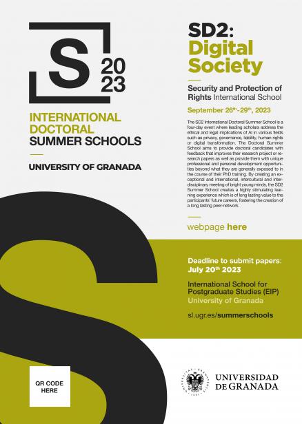 International Doctoral Summer Schools - SD2 2023